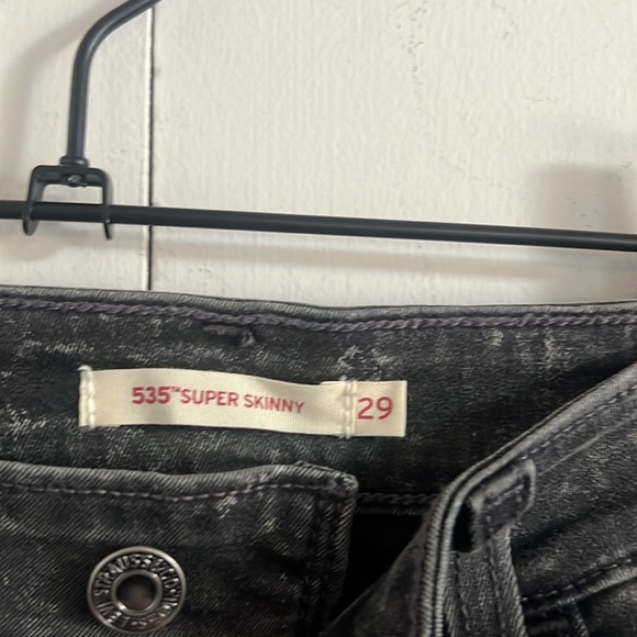 535 Levi super skinny cropped size 29 - Picture 3 of 5